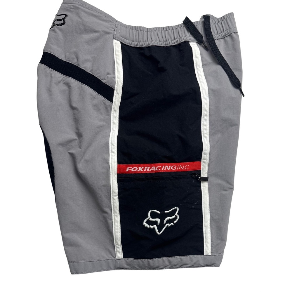 Fox Racing Mens Mountain Bike Shorts Moto Cross Padded Liner Size Large MTB